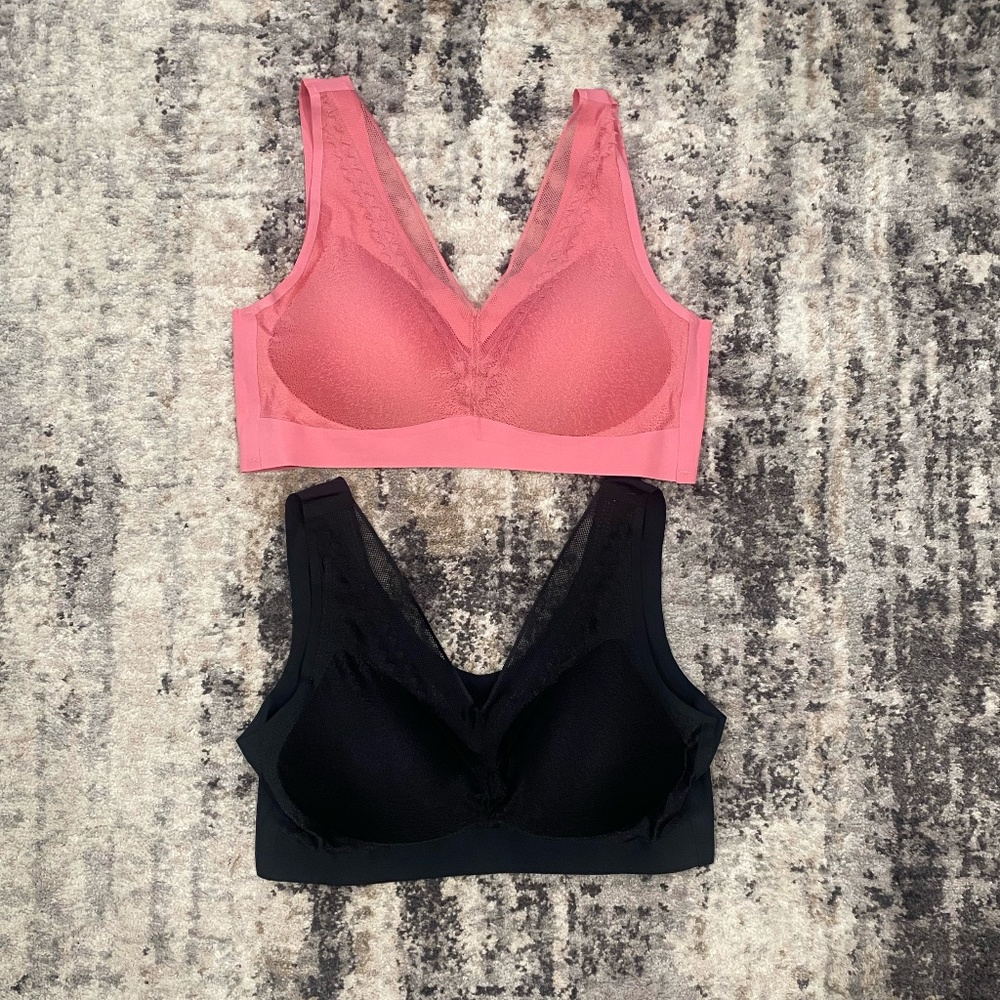 Daisy Fuentes Sport Bra 2 Pack